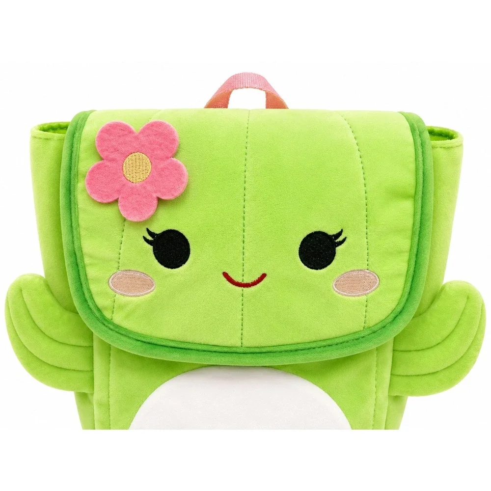 Squishmallows Maritza the Cactus Plush Backpack Green Kids School Bag 12 Inch